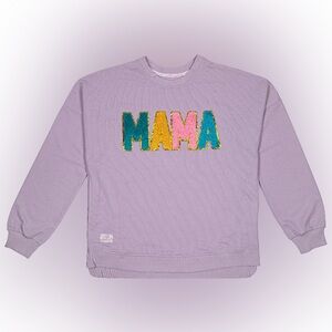 Simply Southern Mama Terry Crewneck Sz M
